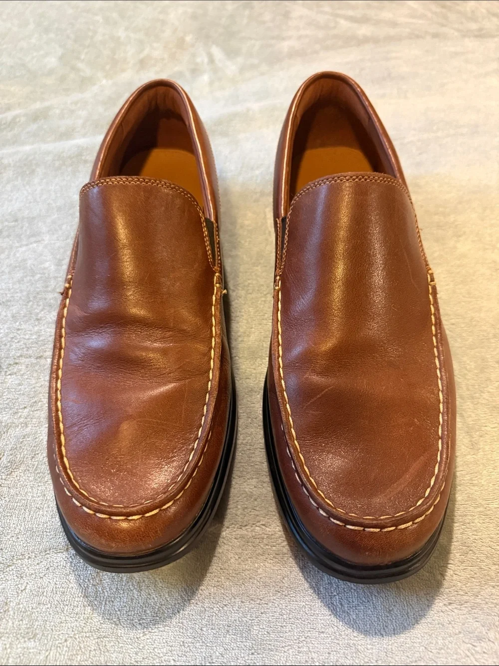 Cole Haan Men's Santa Barbara Brown Loafers, size 12